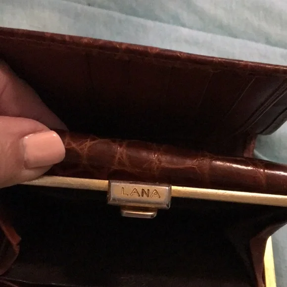 Lana Marks alligator wallet - Picture 5 of 8